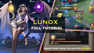 How to become a PRO LUNOX | 1000+ Lunox games of experience | FULL TUTORIAL/GUIDE