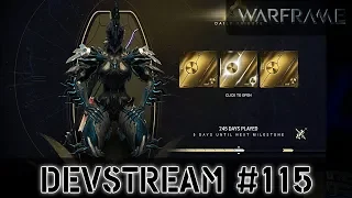 Warframe: Devstream #115 - Делюкс Нечжи,  Элитные Сигналы Тревоги