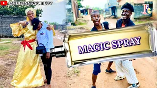 MAGIC SPRAY (Izah Funny Comedy)(Episode 158)