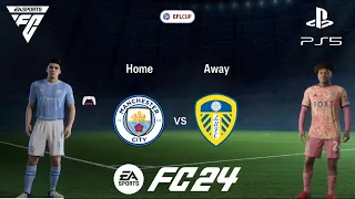 EA SPORTS FC 24 - Manchester City vs Leeds United | Carabao Cup | PS5 Gameplay