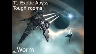 Eve Online: worm @ t1 exotic abyss - разбор комнат