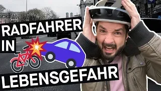 Selbstversuch: Wie gefährlich ist Radfahren in der Stadt? || PULS Reportage