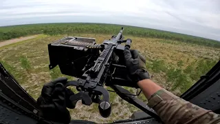 Blackhawk Helicopter Door Gunner Training