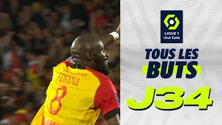 Tous les buts de la 34ème journée - Ligue 1 Uber Eats / 2022-2023