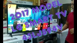 LG 2017 MODEL 43LJ594V Full HD SMART WEBOS TV İNCELEME VE TANITIM