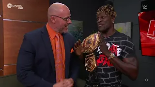 R-Truth meets Adam Pearce - Raw 5/13/2024