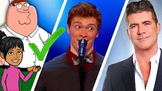 Hilarious Impressionist Surprises Simon Cowell |  America's Got Talent |