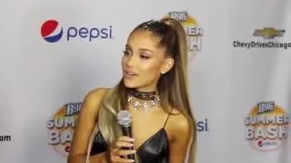 Ariana Grande Backstage at the B96 Pepsi Summer Bash