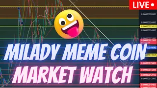 MILADY MEME COIN  /  BTC  / DEFI  / JASMY COIN  /  BONK  /   PEPE  /   HBAR /  $NFK / MARKET WATCH