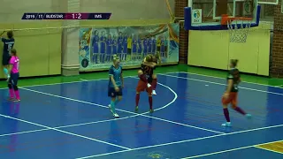 Highlights | Будстар-НПУ vs IMS-НУХТ | Вища ліга (жінки) | 2019/2020 9 й тур