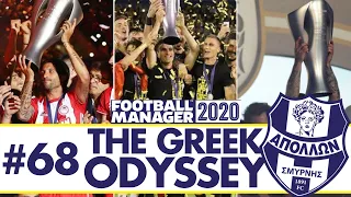 3 IN A ROW? | Part 68 | THE GREEK ODYSSEY FM20 | Football Manager 2020