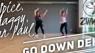 Go Down Deh 🌶 Spice, Shaggy, Sean Paul 🌶 Zumba Fitness Choreo by Berit Wunder