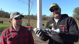 Using gravity to pump water nonstop without power! Full water system install!