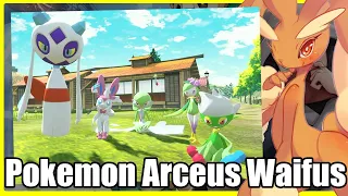 Pasé Pokémon Legends: Arceus con 7 Waifus (?)