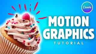 Motion Graphics Tutorial in Canva - Create Food Video Ads in Canva