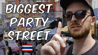 KHAO SAN ROAD - The Real Story of The Biggest Party Street in Bangkok, Thailand 🇹🇭