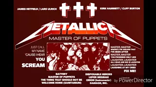 METALLICA - Master of puppets (álbum completo)