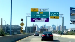 Driving in the Sumner Tunnel: Restoration September 2023