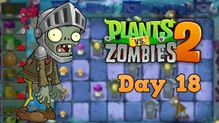 Plants vs Zombies 2 | Dark Ages Night 18 | Walkthrough
