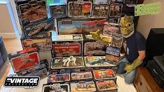 My Entire Collection of Star Wars The Vintage Collection Vehicles & Playsets!