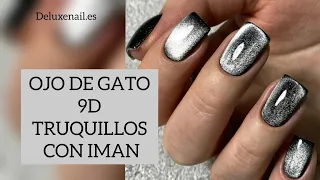 Famoso "OJO DE GATO" 9D 😲😻 TRUQUILLOS con imán ☆ Deluxenail España