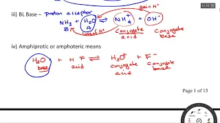 Chem 3A Ch14 acids and bases