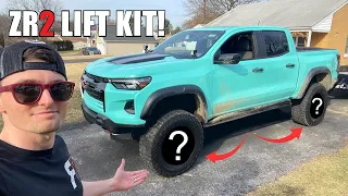 LIFTING My Colorado ZR2 To Fit MASSIVE 37" TIRES!