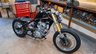 FULL TIMELAPSE BOBBER BUILD - HONDA 1976