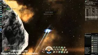 Eve Online Lets Play #004:Rogue Drone Asteroid Infestation