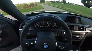 BMW 328i Touring Individual F31 Steptronic Test Drive POV