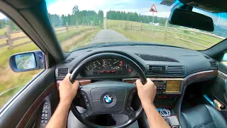 Pov Drive Bmw 740i E38 4.4