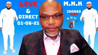 Mazi Nnamdi Kanu's LIVE Broadcast today, the 1st of June in the year of our LORD 2021. VERYIMPORTANT