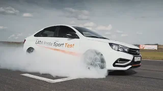 ДРИФТ НА ДОЩЕЧКАХ и LADA VESTA SPORT