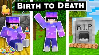 NY's BIRTH to DEATH In Minecraft 😱 (Hindi)