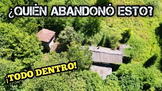 ESCONDIDA Y ABANDONADA en mitad DEL BOSQUE con TODO DENTRO!