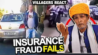 Villagers React To Top 5 Insurance Fraud Fails ! Tribal People React To Insurance Scam Fails