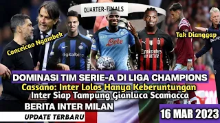 Breaking News !! Cassano Buat Ulah Lagi➡️Conceicao Tak Mau Jabat Tangan Inzhagi➡️Serie-A Is Back✅⚫🔵