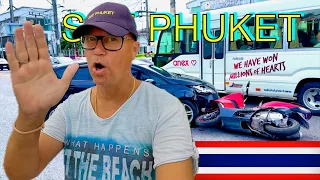 EXTREM GEFÄHRLICHER VERKEHR in Thailand / Sicher durch den Verkehr kommen. Teil 1