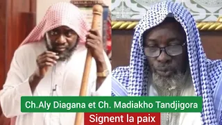 Ch. Madiakho Tandjigora et Ch. Aly Diagana se sont réconciliés par la grâce d'Allah | abonnez-vous
