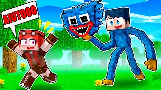 MI TRASFORMO IN HUGGY WUGGY PER SPAVENTARE I MIEI AMICI! - MINECRAFT