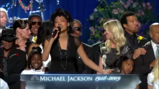Michael Jackson Memorial - Heal The World (HD)