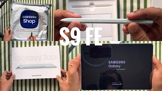 Samsung Galaxy Tab S9 FE Unboxing - ASMR