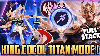 KING MARTIS LANCER TITAN MODE + BLAZING BLADE🔥 MAGIC CHESS MOBILE LEGENDS TERBARU