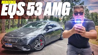 Mercedes-AMG EQS 53 - ESQUEÇA TUDO SOBRE CARROS ELÉTRICOS! TÁ AQUI O MELHOR! MAS VALE R$ 1,5 MILHÃO?