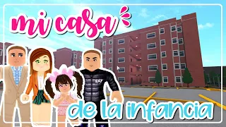 Recreando mi casa de la infancia en BLOXBURG| Tangochini🐰