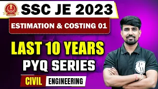 Estimation & Costing - 01 | SSC JE Previous Year Question Paper | Civil Engineering | SSC JE 2023