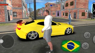 FUI NA FAVELA DE CAMARO NO GTA BRASILEIRO MOBILE, Brasil Tuning, simulador de corrida de carros e mo
