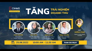 Webinar: Tăng trải nghiệm - Tăng doanh thu