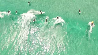 Surfers in Glen Beach | Cape Town |  Drone Video