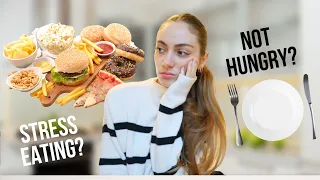 How to eat when stressed // Stress eating + stressed and not eating + foods to reduce stress.